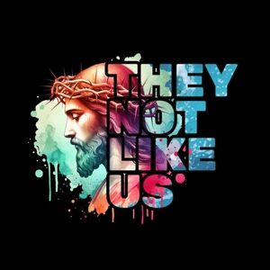 Colorful Religious Art Graphic Tee